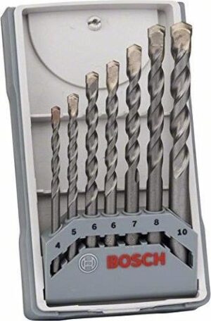 Σετ Tρυπανιών Mπετόν Bosch Silver Percussion 7τμχ. 4mm-10mm 2607017082