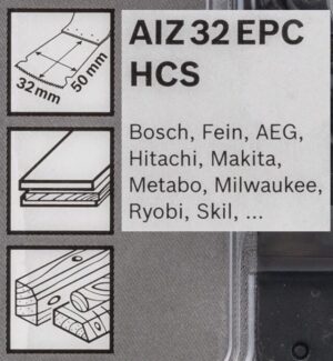 Βυθιζόμενη Πριονόλαμα HCS AIZ 32 EPC Wood Bosch 2608661637 - Image 3