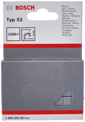 Δίχαλα Τύπου 53 11.4x12x0.74 1000τεμ. Bosch 1609200367
