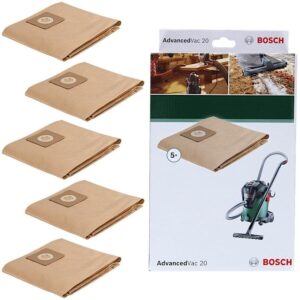 Σακούλες Σκούπας 5τεμ. Χάρτινες για AdvancedVac 20 Bosch 2609256F33