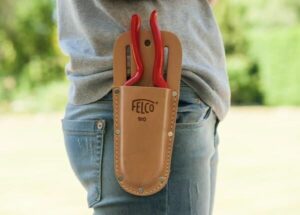 Felco 910 Θήκη Δερμάτινη με υποδοχή ζώνης & clip - Image 3