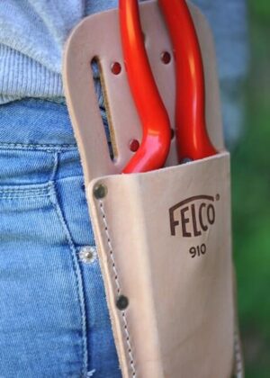 Felco 910 Θήκη Δερμάτινη με υποδοχή ζώνης & clip - Image 4