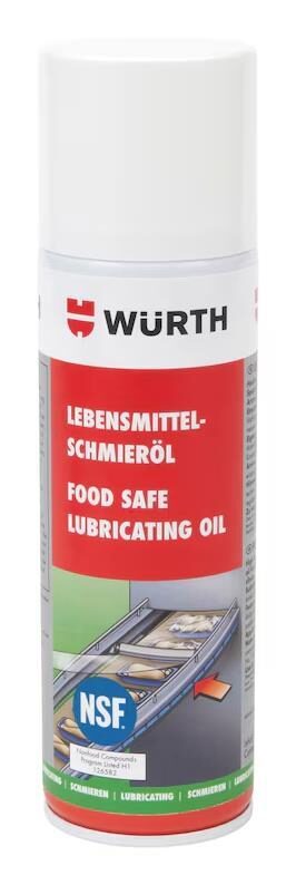Λιπαντικό Λάδι για τον Τομέα Τροφίμων 300ml NSF Wurth 08931071