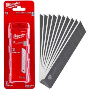 Λάμες Για Μαχαίρι Φαλτσέτα 18mm 10Τεμ Milwaukee 4932480107