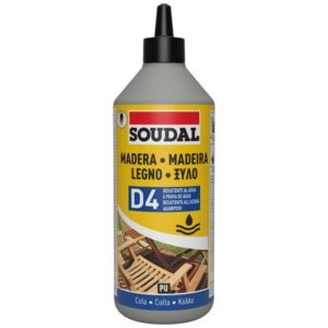 Κόλλα ξύλου ταχείας πήξης D4 750gr Soudal 117836