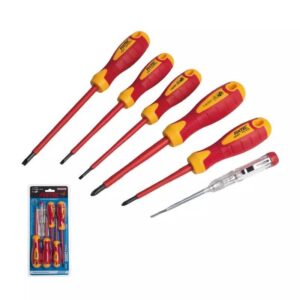 Σετ Κατσαβίδια Ηλεκτρολόγου 6Τεμ. Fixtec FHISD061 - Image 3