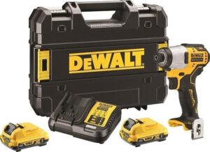 Παλμικό Κατσαβίδι Μπαταρίας 12V 163Nm 2x12Vx2Ah Dewalt DCF801D2-QW