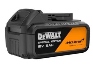 Σετ Δραπ/δο Kρουστικό 18V (DCD86M) & Τροχός 125mm 18V (DCG45M) Brushless σε Τ-Stak (2x5Ah) McLaren Edition Dewalt DCK2223MP2T-QW - Image 4