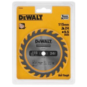 Δίσκος Κοπής Ξύλου 115x9,5 Z24 Dewalt DT20420-QZ - Image 3
