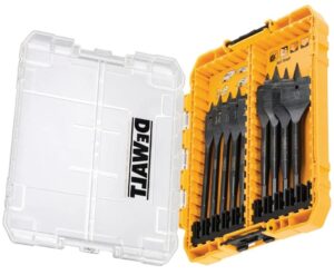 Σετ 9 Ξυλοτρύπανα Φτερού Φ12-14-16-18-20-22-25-28-32mm Dewalt DT70751-QZ