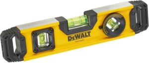 Aλφάδι μαγνητικό με μοίρες και 3 μάτια Torpedo  25cm Dewalt DWHT0-43003