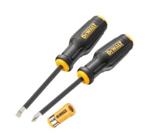 Κατσαβίδια Μαγνιτικά Σετ 2 τεμ. + Φορέα (+Ph2x150mm & -Ν.6,5x150mm) Fullfit Dewalt DWHT62057-0