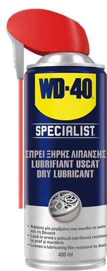 Σπρέι Λιπαντικό Ξηρής Λίπανσης 400ml WD-40 ( πρώην Dry PTFE Lubricant)
