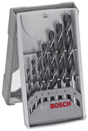 Σετ Τρυπανιών Ξύλου 7τμχ. Bosch 2607017034 3mm-10mm