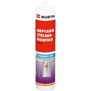 Ακρυλικός Στόκος 280ml Λευκός Wurth 0892166000