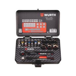 Set καστάνια μύτες καρυδάκια 23 τεμάχια Zebra Quality Wurth 09652026
