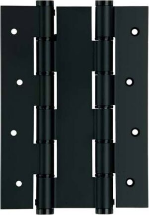 Μεντεσές Διπλής Κίνησης Με Επαναφορά Για 18Cm X 5Cm Έως 60Kg DA 180 A Μαύρο Justor 5934.09