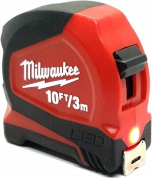 Μέτρο 3m x 1,3mm με φακό Milwaukee 48226602 - Image 3