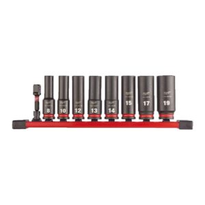 Set Καρυδάκια Κρουστικά μακρυά SHOCKWAVE με ράγα 3⁄8˝ (9 Τεμ) 4932480455