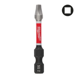 Σετ Μύτες Shockwave SQ2x50mm 1τμχ Milwaukee 4932500391