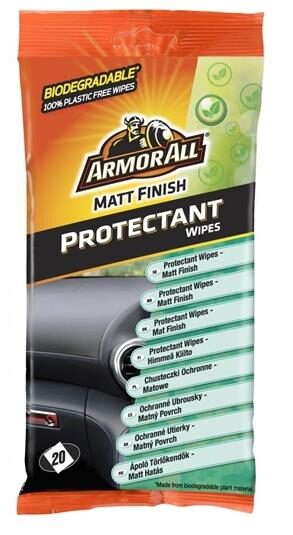 Υγρά μαντηλάκια γυαλίσματος ταμπλό Dashboard matt flow wipes 20 τεμ ARMOR ALL 350200100