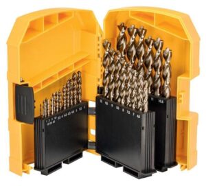 Τρυπάνια 29τεμ. Εxtreme Σιδήρου (Κοβαλτίου) 1mm-13mm HSS-Co Dewalt DT4957-QZ