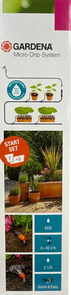 Σετ Ποτίσματος για 7+3 Γλάστρες Micro-Drip Gardena 13001-20 - Image 3