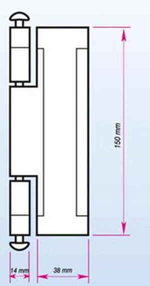 Ασφάλεια CAL πίρου για ανοιγόμενα καφέ DOUBLEX-S - Image 3