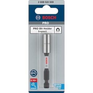 Προέκταση για μύτες 1/4  impact 75mm Bosch 2608522559