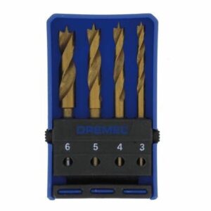 Σετ Τρυπανιών Ξύλου (4 τεμ,3mm,4mm,5mm,6mm) Dremel 636 26150636JA - Image 3