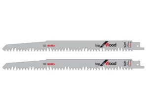 Λάμα Σπαθόσεγας Bosch Ξύλου για Δέντρα S1531L 240mm 2 τεμ 2608650613