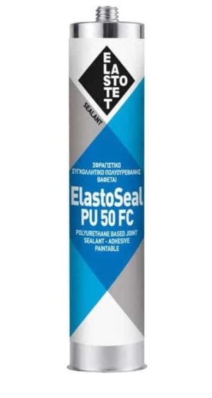 ΣΙΛΙΚΟΝΗ ElastoSeal PU50FC Σφραγιστικό Συγκολιτικό Πολυουρεθανης Μαύρο