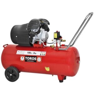 Αεροσυμπιεστής TM 100/3 3Hp/8bar/100lt Toros 40139