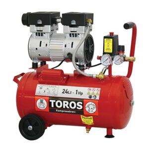 Αεροσυμπιεστής Μονομπλόκ 24LT/1HP OILFREE Brushless & Silent Toros 40151