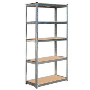Γαλβανιζέ με Ξύλινα Ράφια Bulle 90X40X180 175KG 610410