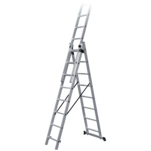 Σκάλα Τριπλή Επεκτεινόμενη SSS8 ( 8x3 ) 4800mm Bulle 631120