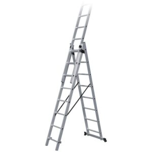 Σκάλα Τριπλή Επεκτεινόμενη SSS11 ( 11x3 ) 7400mm Bulle 631123