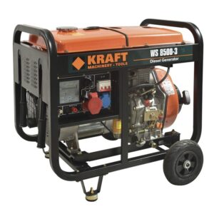 Γεννήτρια Πετρελαίου Τριφασική 6kW Με Μίζα Και Μπαταρία WS8500-3 Kraft 63771
