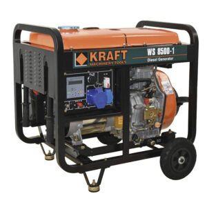 Γεννήτρια Πετρελαίου Μονοφασική 6.5 kW Με Μίζα Και Μπαταρία WS 8500-1 Kraft 63773