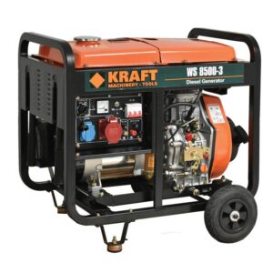 Γεννήτρια Πετρελαίου Τριφασική 6.0 kW Με Μίζα Και Μπαταρία WS 8500-3 Kraft 63774