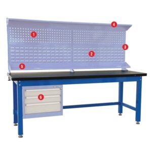 Πάγκος Εργασίας 1.5m WB-15L Bulle 66401