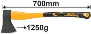 Τσεκούρι 700mm 1250gr Ingco HAX02012508