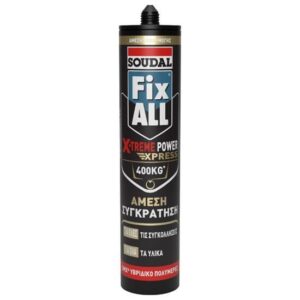 Συγκολλητικό Λευκό 290ml Fix All X-treme Power Express Soudal 127479