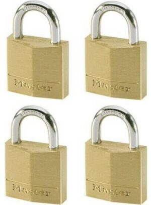 Λουκέτο Πέταλο με Ίδιο Κλειδί 30mm 4τμχ Masterlock 130EURQNOP
