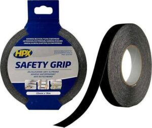 Αντιολισθητική ταινία Safety grip μαύρη 25mmx18m HPX SB2518