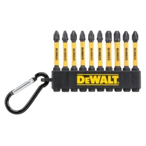 Σετ Carabiner Μυτες Βιδώματος 50mm Σταυρός Ph & Pz 10τμχ Flextorq Dewalt DT7274-QZ