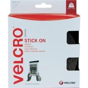 Ταινία αυτοκόλλητη μαύρη Velcro STICK ON 2cmX5m 60217 - Image 3
