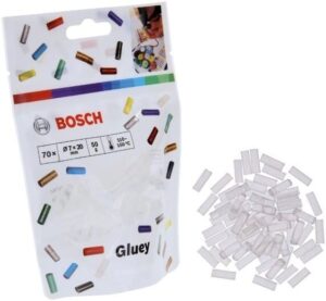 Ανταλλακτικά Φυσίγγια Mini-Sticks Διάφανα 70 Τεμαχίων BOSCH GLUEY BOSCH 2608002004