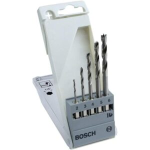 Σετ 5 Τρυπάνια Ξύλου 1/4΄ 2/3/4/5/6mm Bosch 2608595525
