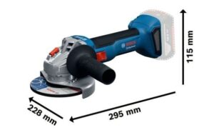 Γωνιακός Τροχός Μπαταρίας 18V 125mm GWX 18V-8 (solo) Bosch 06019N9000 - Image 2